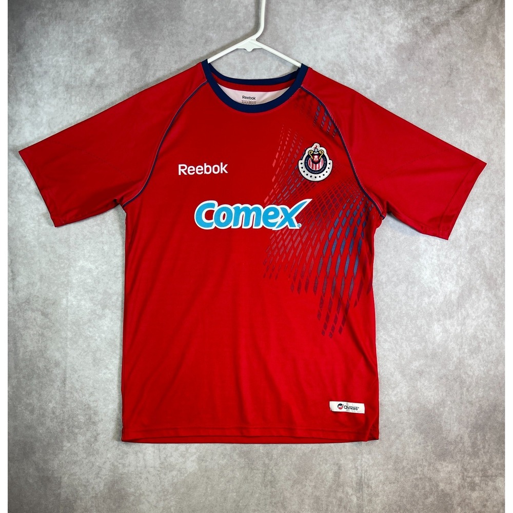 Chivas de Guadelajara Sergio Avila Reebok Jersey 2007/2008 Mens Small Red Soccer